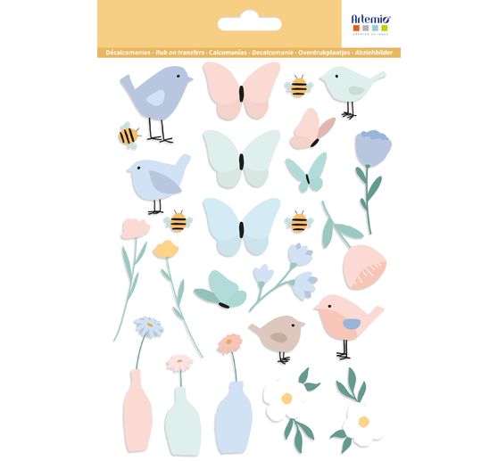 Rub On Transferfolie "Sweet Garden"