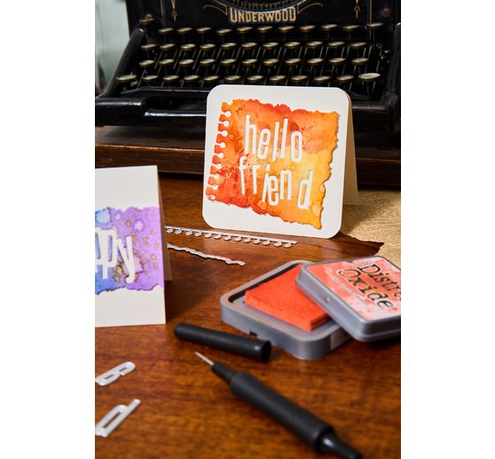 Sizzix Thinlits Ponssjabloon "Vault Edges by Tim Holtz"