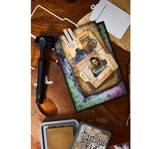 Sizzix Thinlits Ponssjabloon "Vault Noteworthy by Tim Holtz"
