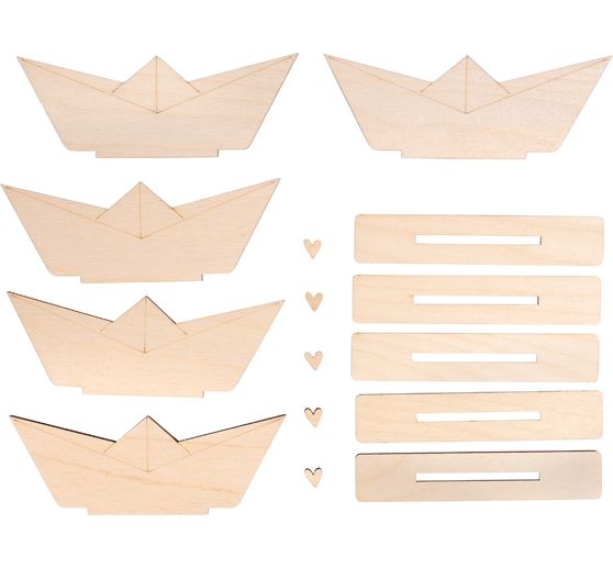 Houten bouwpakketten "Schepen"