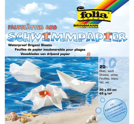 Origami paper waterproof