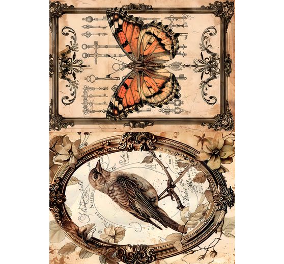 Motif straw silk assortment "Beauties of nature"