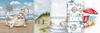 VBS Napkin Set "Beach and Sea"