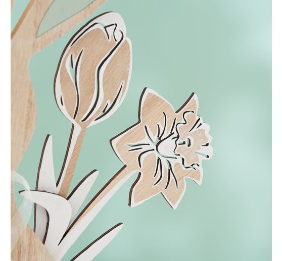 VBS Holz-Stecker Blumen "Tulpe und Narzisse"