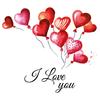 Servet "Love Balloons"