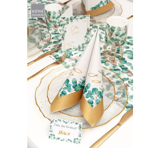 Napkin "Eucalyptus leaves"