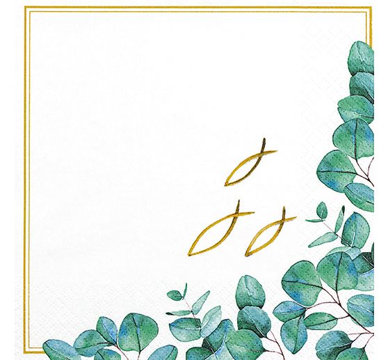 Servet "Vis/Eucalyptus"