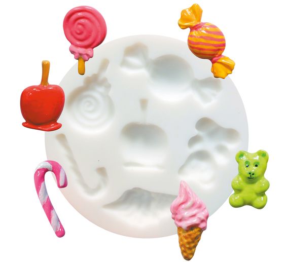 Silikon Gießform Mini "Bonbons"
