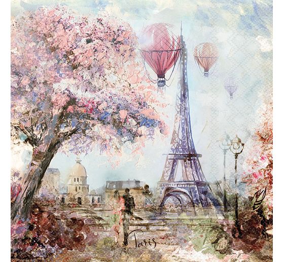 Serviette "Paris Art"
