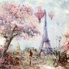 Napkin "Paris Art"