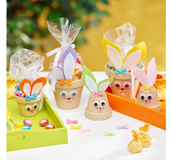 VBS Knutselkit "Terracotta pot konijntjes"