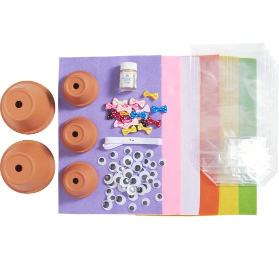 VBS Knutselkit "Terracotta pot konijntjes"
