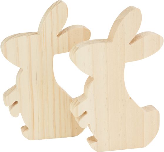 Lapins en bois VBS