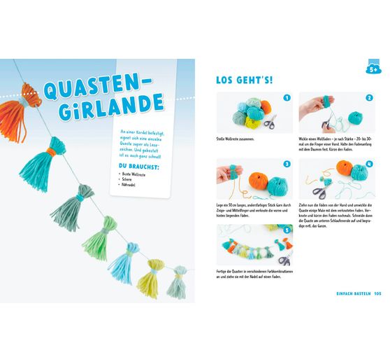 Livre « XXL Bastelspaß für kleine Kreative »