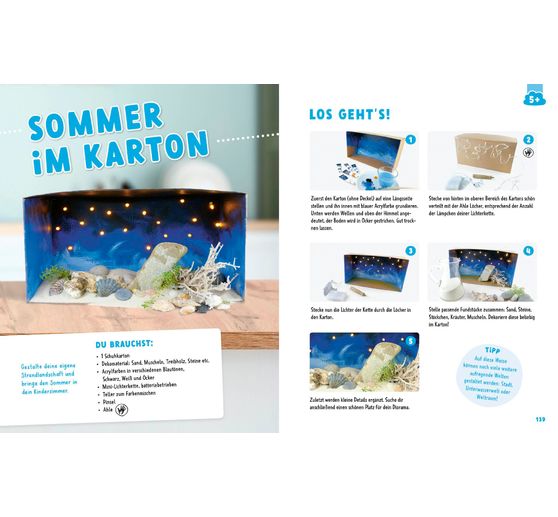 Livre « XXL Bastelspaß für kleine Kreative »