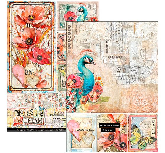 Papier set "Majestic Dream"