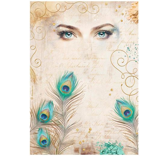 Motif straw silk assortment "Masquerade",