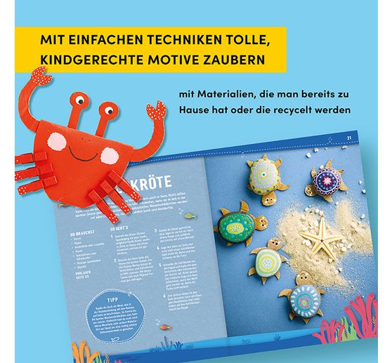Livre « Mein tierisches Bastelbuch um die Welt »