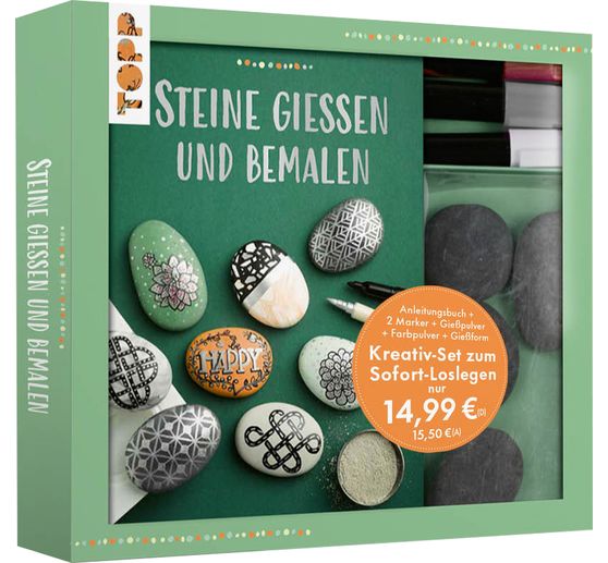 Set créatif « Steine gießen »