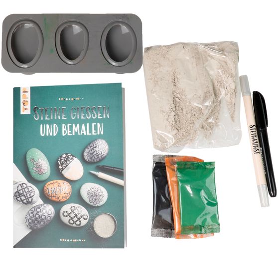 Set créatif « Steine gießen »