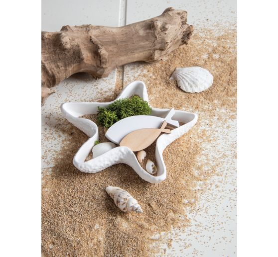 Siliconen gietvorm "Zeesterren & Schelpen"