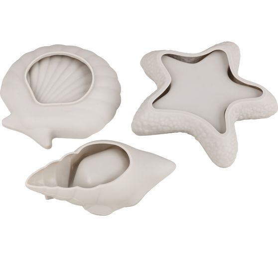 Siliconen gietvorm "Zeesterren & Schelpen"