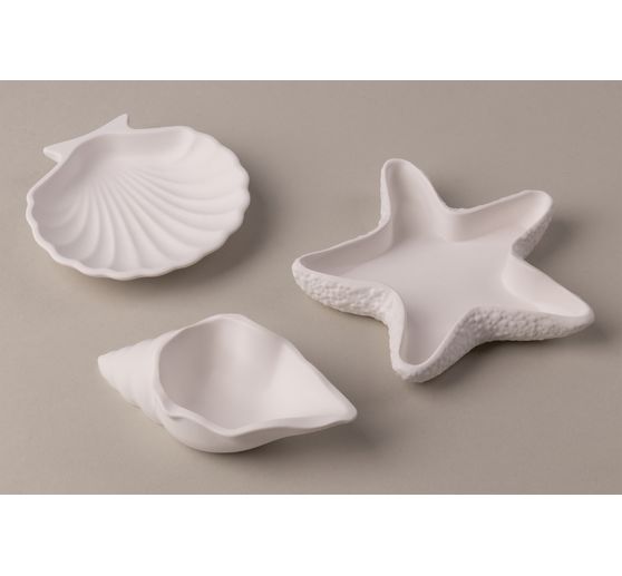 Siliconen gietvorm "Zeesterren & Schelpen"