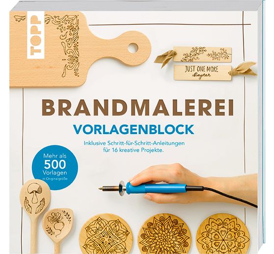 Boek "Brandmalerei. Vorlagenblock."