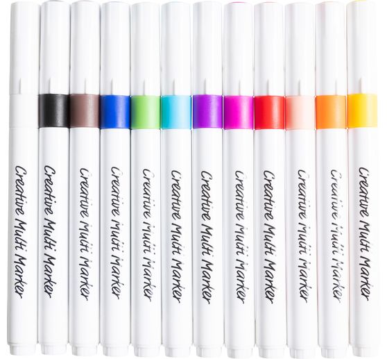 Creative Multi Marker, 12 colours