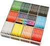 Crayons de cire Colortime, 12 couleurs x 24 pc.