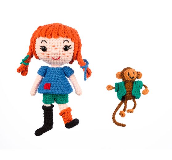 Set crochet « Pippi Langstrumpf »