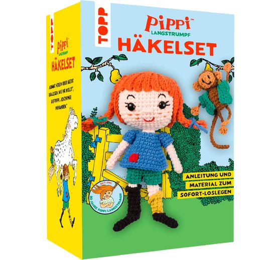 Set crochet « Pippi Langstrumpf »