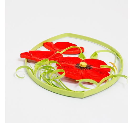 Quilling set" Klaprozen"