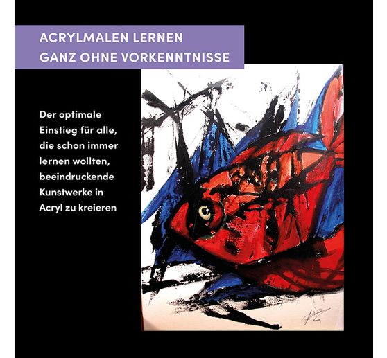 Boek "Der ultimative ACRYLMALKURS für Einsteiger"