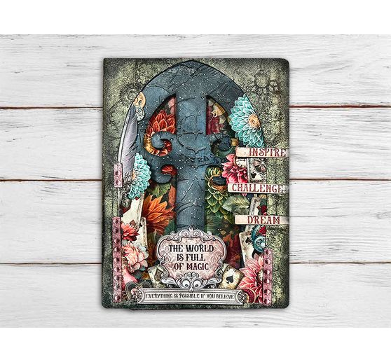 Scrapbook blok "Master of Magic - Backgrounds"