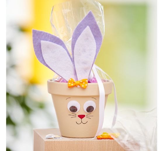 VBS Knutselkit "Terracotta pot konijntjes"
