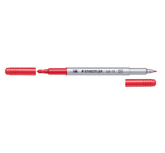 Staedtler Noris Dubbel vezelige pennen, set van 12
