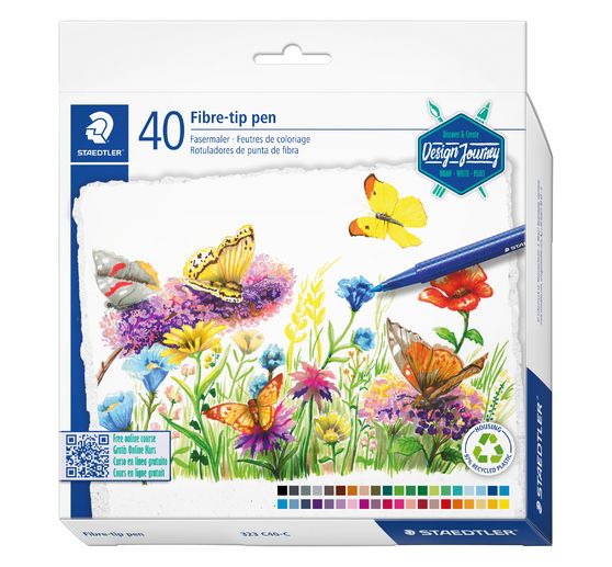 Staedtler Vezelige pennen"Triplus color"