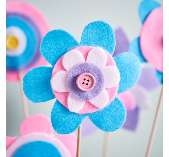 VBS Wooden buttons "Pastel mix"