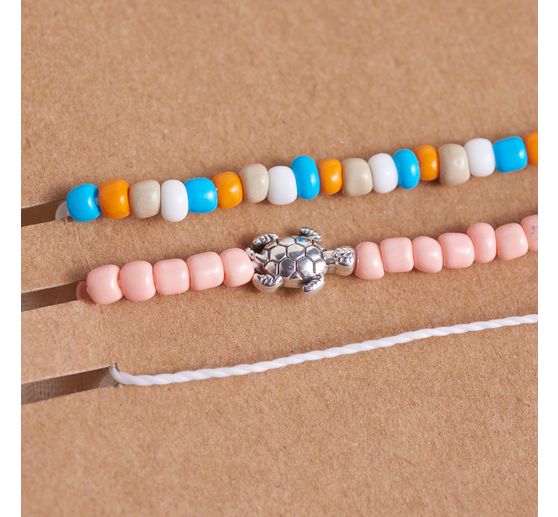 Micro macramé koord, gewaxt