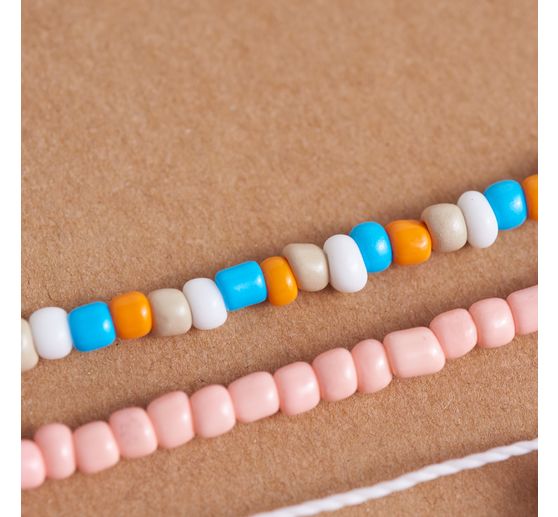Micro macramé koord, gewaxt