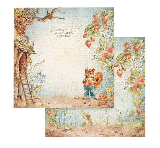 Scrapbook blok "Hidden Grove"