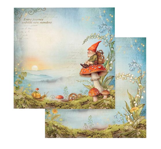 Scrapbook blok "Hidden Grove"