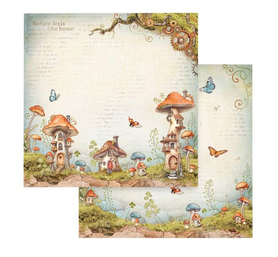 Scrapbook blok "Hidden Grove"