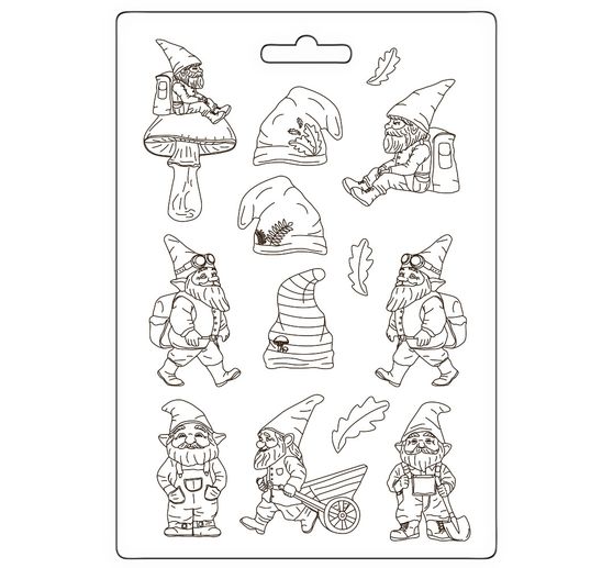 Moule souple "Hidden Grove - Gnome"