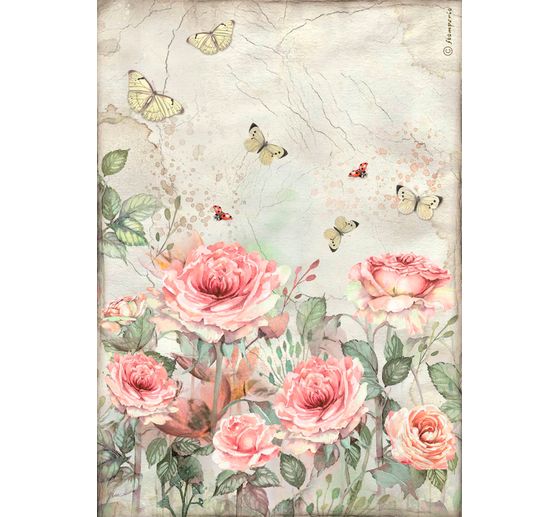 Motief strozijde assortiment "House of Roses", set van 6