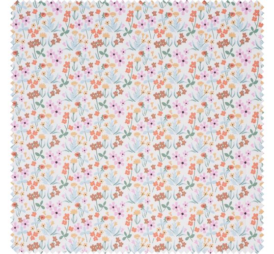 Baumwoll-Stoff "Tiny Garden-Flowers"