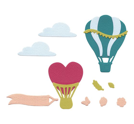 Sizzix Framelits Ponssjabloon "Up and Away by Catherine Pooler"