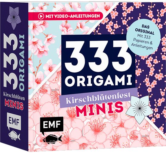 Livre « 333 Origami Minis - Kirschblütenfest »