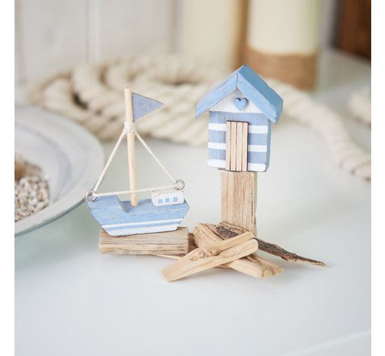 Houten decoratieset "Maritiem"